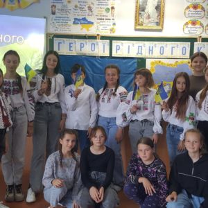 “ГЕРОЇ РІДНОГО КРАЮ”. Урок мужності у 6-А класі.
