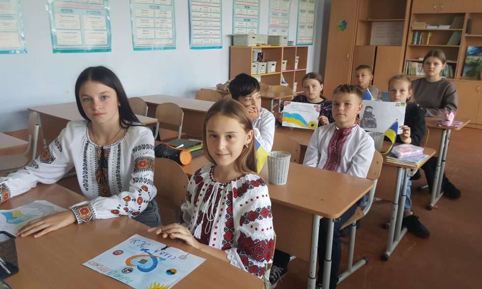 “ГЕРОЇ РІДНОГО КРАЮ”. Урок мужності у 6-А класі.