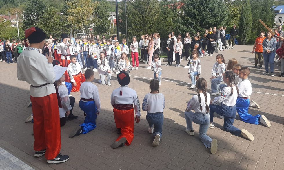 Посвята в козачата “Ми діти козацького роду”