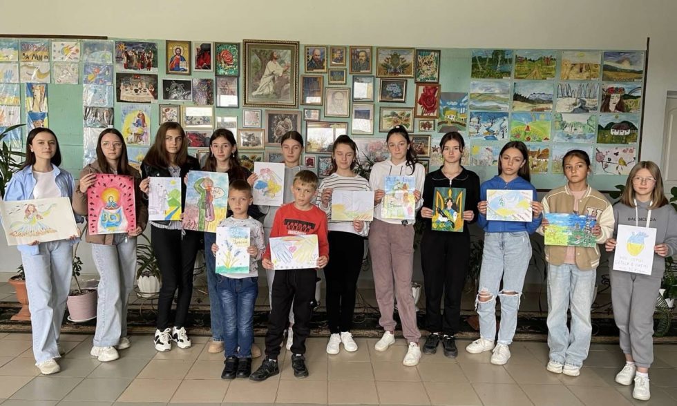 Творчі роботи учнів Чорнолізького ліцею для відбору на конкурс малюнків “ЗА НАШУ  СВОБОДУ”