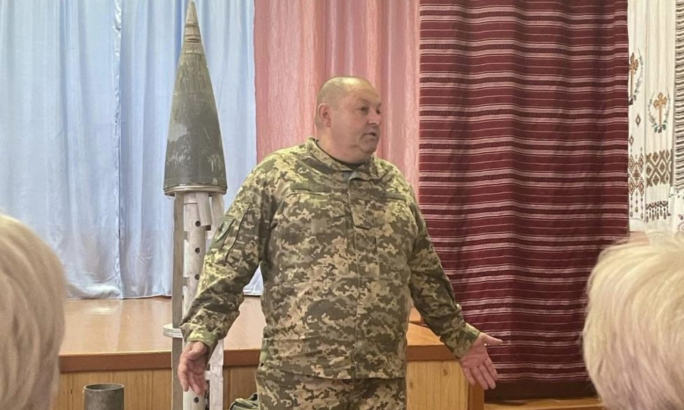 Зустріч з воїном Василем Фициком