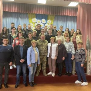 Зустріч з воїном Василем Фициком